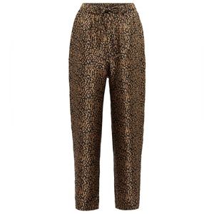 NANUSHKA Printed Sik Pants in Brown